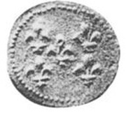 2 Fanon Pondichery, India, 1770 reverse image