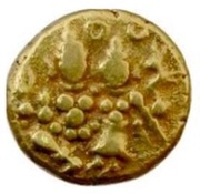 1 Pagoda Pondichery obverse image