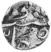 ½ Rupee - Shah Alam II Surat reverse image