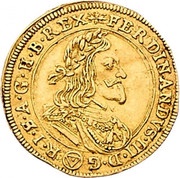 1 Ducat - Ferdinand III Vienna obverse image