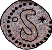 ½ Bazaruco - Sebastião I Goa mint obverse image