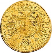 1 Ducat - Leopold I Graz, Austria, 1659-1661 reverse image
