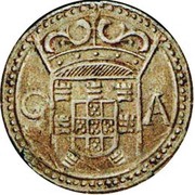 ½ Bastião - Sebastião Goa mint obverse image