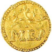½ Manoel [MEA] - Manuel I Goa mint obverse image