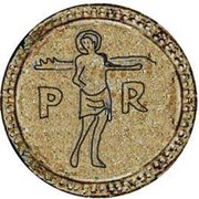 1 Bastião - Sebastião Goa mint reverse image