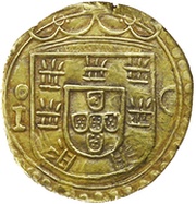 1 Pardau S. Tomé - João III Cochim mint obverse image