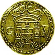1 Pardau São Tomé - Sebastião Goa mint obverse image