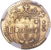 1 Pardau S. Tomé - João III Lisboa mint obverse image