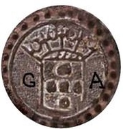 1 Bazaruco - Filipe II Goa mint obverse image