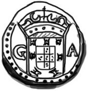 ½ Tanga - Filipe I Goa mint obverse image