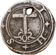½ Tanga - Filipe II Goa mint reverse image
