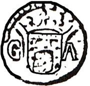 ½ Tanga - Filipe III Goa mint obverse image