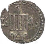 1 Tanga - João IV Ceilão mint reverse image