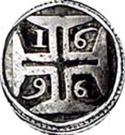 1 Tanga - Pedro II Goa mint, India, 1684-1698 reverse image
