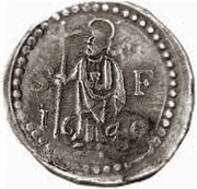 2 Tangas - Filipe III Goa mint, India, 1640-1641 reverse image