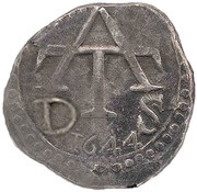 2 Tangas - João IV Goa mint to Ceilão, India, 1641-1649 reverse image