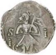 2 Tangas - João IV Chaul and Baçaim mint, India, 1653 reverse image