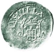 ½ Patacão - Filipe III Goa mint obverse image
