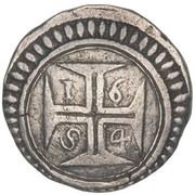 1 Xerafim - João IV Goa mint to Dio, India, 1653-1657 reverse image