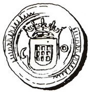 Xerafim - Afonso VI Goa to Cochim obverse image