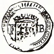 Xerafim - Afonso VI Goa to Baçaim obverse image