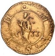 São Tomé - Filipe III Goa mint reverse image