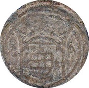 Wheel of 3 Bazarucos - João V Goa mint obverse image
