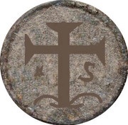 5 Bazarucos - João V Goa mint, India, 1706-1750 reverse image
