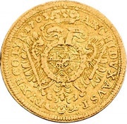 1 Ducat - Leopold I Vienna, Austria, 1703-1705 reverse image