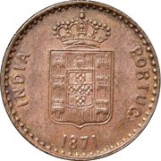 5 Réis - Luíz I Mumbai mint obverse image