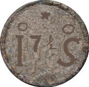 7½ Bazarucos - João V Goa mint reverse image