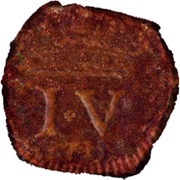 7½ Reis - João V Goa mint obverse image