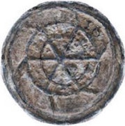 Wheel of 10 Bazarucos - João V Damão mint to Baçaim, India, 1706-1750 reverse image