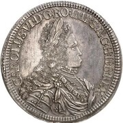2 Thalers - Charles VI Hall obverse image