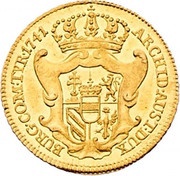 1 Ducat - Maria Theresia Vienna, Austria, 1741 reverse image