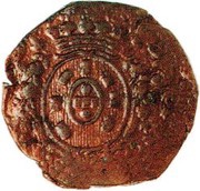 12 Réis - João Prince Goa mint obverse image