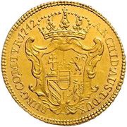 1 Ducat - Maria Theresia Vienna, Austria, 1742 reverse image