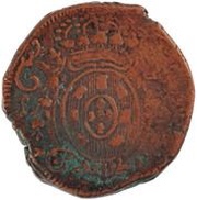 15 Réis - João Prince Goa mint obverse image