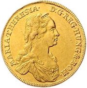 1 Ducat - Maria Theresia Graz obverse image