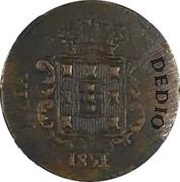 ATIÁ - Maria II Pattern, Diu Mint obverse image
