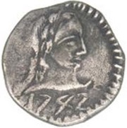 30 Réis - João V Goa mint obverse image