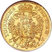1 Ducat - Franciscus I Vienna, Austria, 1745-1765 reverse image