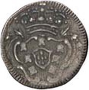 30 Réis - Maria I and Pedro III Goa mint, India, 1784 reverse image