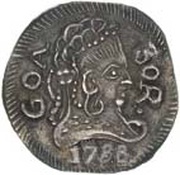 30 Réis - Maria I Goa mint obverse image