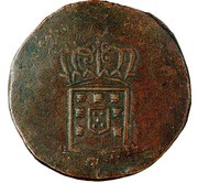 ½ Tanga - Miguel I Goa mint obverse image