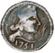 60 Réis "1 Tanga" - José I Goa mint obverse image
