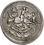 2½ Guldiner - Maximilian I Hall, Austria, 1514 reverse image
