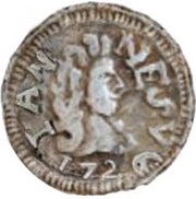 ½ Pardau - João V Goa mint obverse image