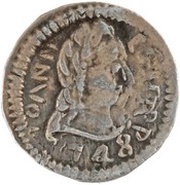 ½ Pardau - João V Goa mint obverse image