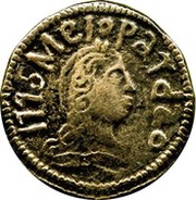 ½ Pardau - José I Goa mint obverse image